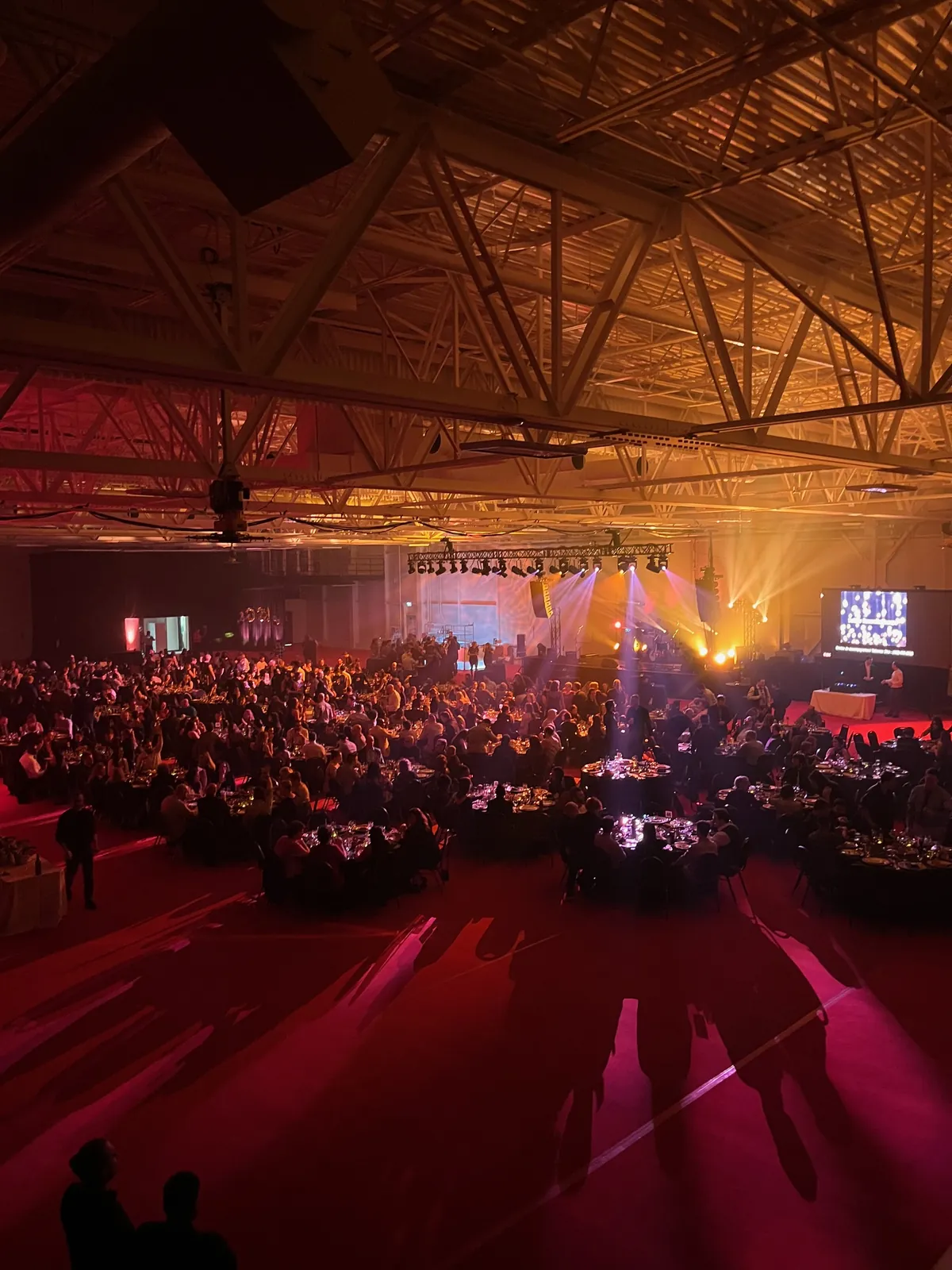 Grand banquet corporatif